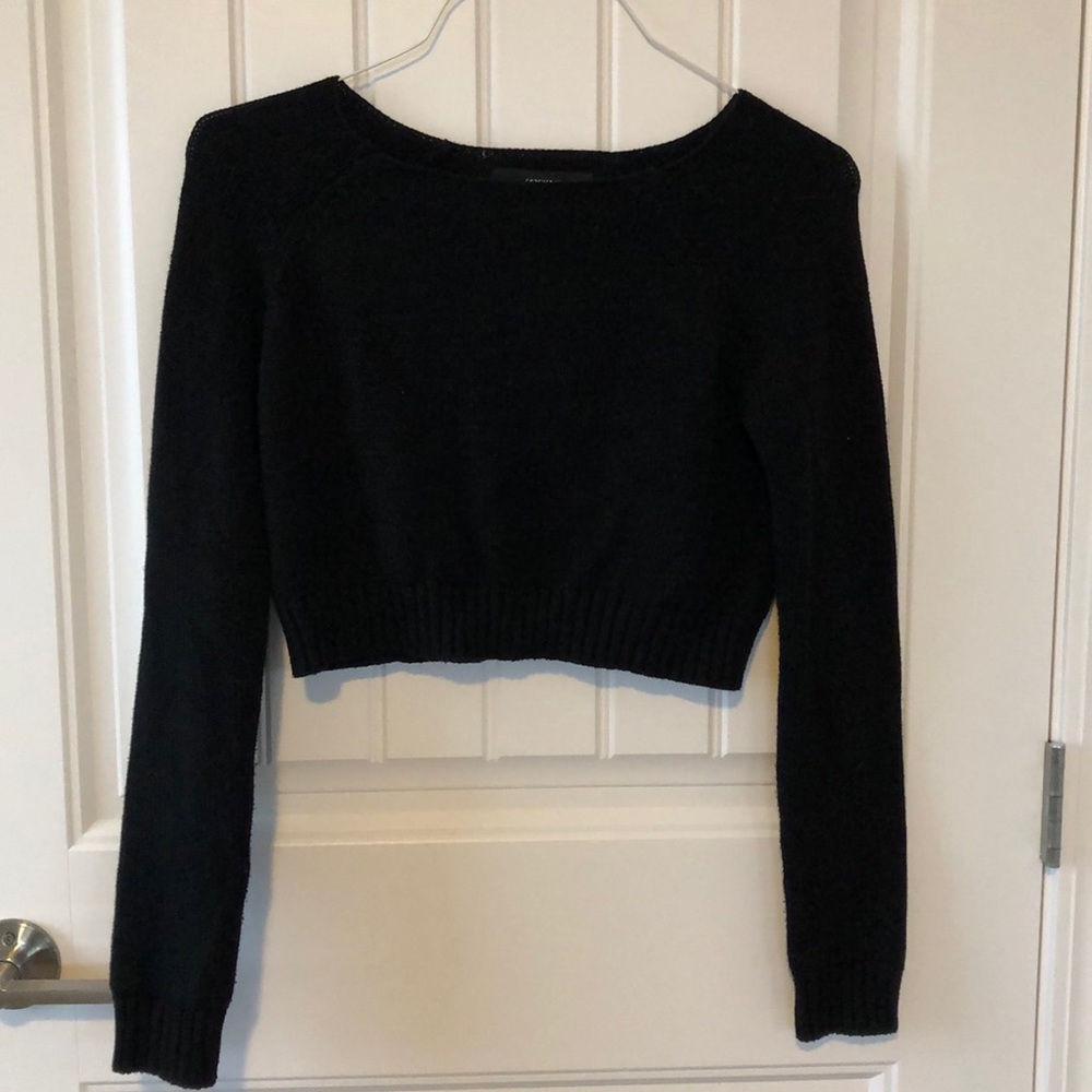Forever 21 Crop Sweater Top Size S
